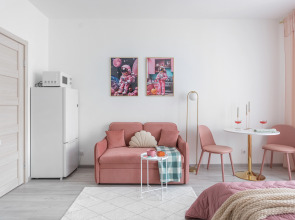 Квартира 50 Оттенков Розового