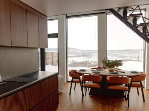 S Panoramoy Na Gory Reku Sok Private house