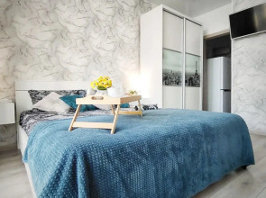 Квартира студия с видом на Амур и город