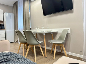 Квартира с панорамным видом на город и Русский мост