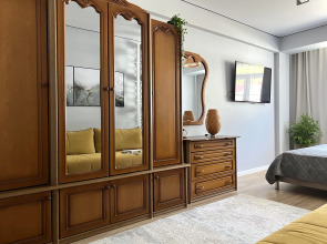 Квартира 65 м удобная для семьи напротив Казино с видом на горы