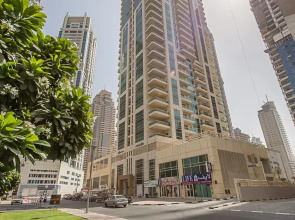 Апартаменты Studio on JBR, SEA view, POOL, Gym, LARGE terrace