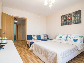 Апартаменты двухкомнатные c видом на Волгу на Волжской набережной  25, м.Cтрелка. Сова-Дом