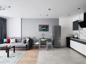 Апартаменты UraganAPART Мягкая бирюза