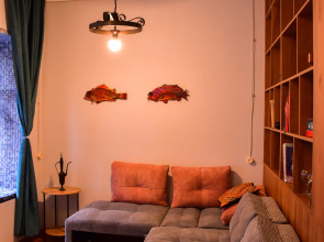 Квартира Дом библиотекаря с балконом