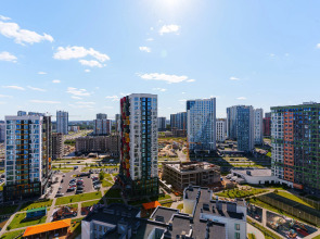 Квартира 1-ком студия, ул. Николы Теслы 14. Минск-мир