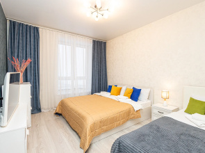 Apartamenty Sibir' House v novom dome panoramnyj vid na  Moskovskuu plosad'