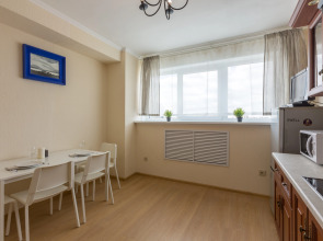 Апартаменты Гости Любят у метро Римская Бежевая