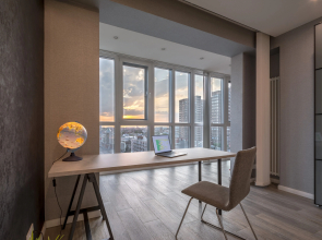 S Panoramnyn Vidom: Naslazhdajtes Zakatami  V Centre Goroda Okolo TRC Galereya Apartments