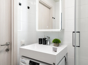 Квартира Лавандовые Сны - красивый вид на город с 31 этажа