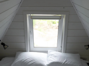 Частный дом A-Frame в лесу в 6 км от Мурманска