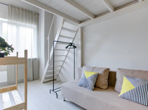 Квартира Домиго Двухуровневая Студия в Эко-Стиле