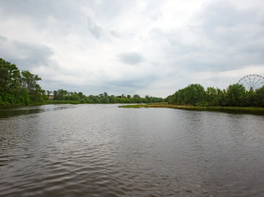 Бунгало 2х местный дом с видом на реку