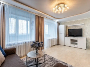 Квартира с видом на город и достопримечательности