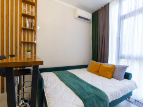 Апартаменты студия в элитном ЖК Метрополь от LetoApart