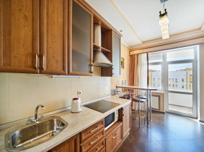 Двухуровневые апартаменты у моря на Античном