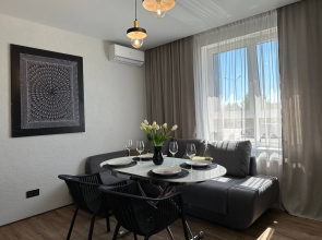 Апартаменты ДзенХоум в стиле оп-арт 105