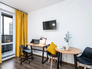 Апартаменты Арт Лайн Moderna Яркая Студия