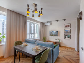 Квартира Aparts Pro+ Студия Восьмое Небо в ЖК Паново Парк