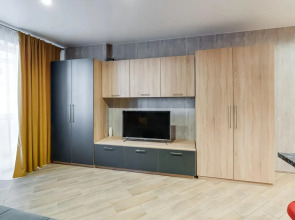 Апартаменты Red студия рядом с ТРЦ Горизонт