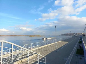 Квартира с панорамным видом на Волгу
