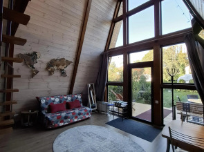 Частный Дом  А-фрейм Рыжая Такса