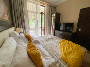 Однокомнатная квартира с Видом на Горы в 300м от Подъёмника