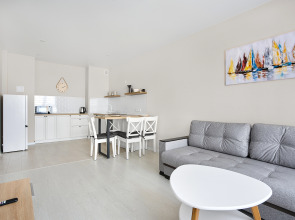 Квартира в новом доме у озера (ап. Нордикхаус 5)