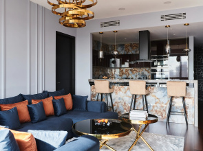 Квартира GM Apartments Шикарная Двушка в Москва Сити в Башне Око