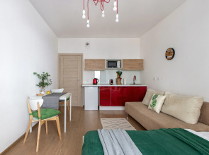 Квартира с балконом Piter Apartments у Московского проспекта