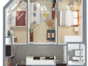 Квартира Комфортная и Стильная на Арбате