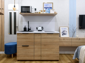 Апартаменты Baikal Atmosphere в байкальском дизайне Rasko Home возле аэропорта