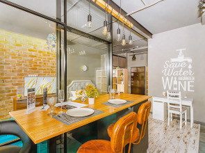 Апартаменты Lalapart Bubble Quest с просторной кухней у метро Дмитровская