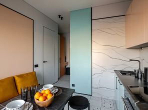 Апартаменты LEVEL Нагатинская c 1 спальней