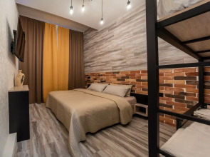 Квартира Loft в ЖК Волга-Парк для 10 гостей