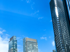 Апартаменты Просторная студия в ЖК Хедлайнер с видом на небоскребы Москва-Сити