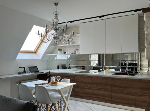 Апартаменты Четырёхместная светлая студия в центре Бреста