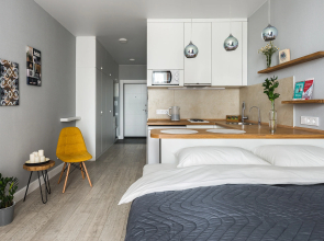 Uyutnaya Studiya S Obzornyim Vidom Na Kazan' Apartments