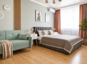 Uyutnaya vozle parka s vidom na Beshtau flat