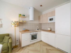 Апартаменты Уютная и новая студия в Кудепсте