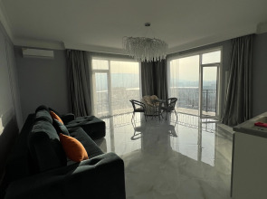 Апартаменты на 19 этаже с видом на море