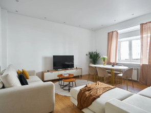 Апартаменты в Скандинавском стиле в центре Москвы