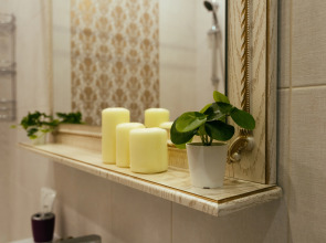 Апартаменты Lalapart Strawberry с дизайнерским ремонтом у метро Дмитровская