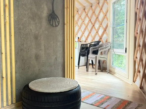 Частный дом Юрта среди сосен