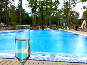 Апартаменты Морская ривьера у бассейна