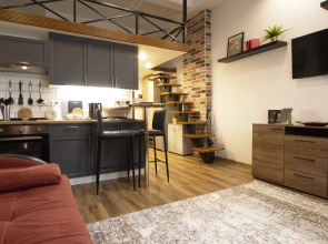 Апартаменты Двухуровневая студия на Павелецкой