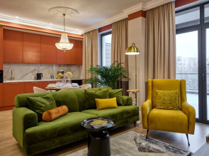 Апартаменты ЕвроУют Уникальные яркие дизайнерские