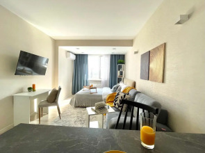 Апартаменты Студия День Ночь с Видом На Горы