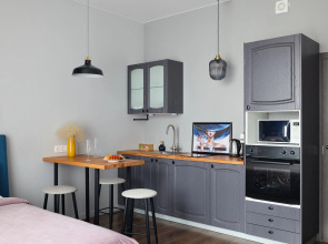 Апартаменты Точка Притяжения на Выборгской Набережной