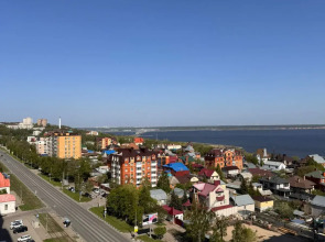 Квартира Апартаменты с Великолепным Видом на Реку и Город с Отдельной Детской Спальней